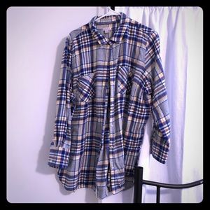 Boyfriend fit flannel